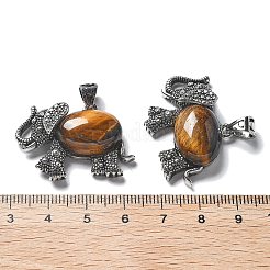 Натуральный тигровый глазный кулон&nbsp;G-H083-02AS-08