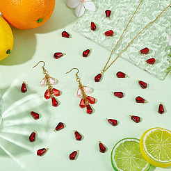 24шт подвески из прозрачной смолы&nbsp;RESI-ME0001-20A