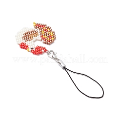 Стеклянные бусины подвески-бусины мобильные ремни&nbsp;HJEW-MZ00266