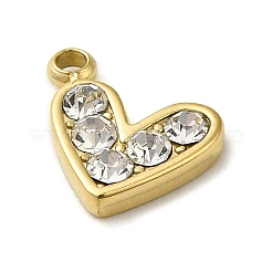 Подвеска из хирургической нержавеющей стали 316 со стразами&nbsp;LS-STAS-H189-01D-G