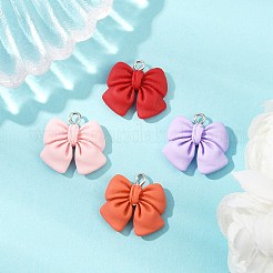 8шт 4 цвета подвески из смолы&nbsp;RESI-FP0001-46