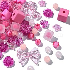 200 шт. акриловые бусины смешанного стиля&nbsp;OACR-CJ0001-83