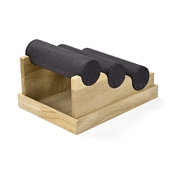 Браслет для ювелирных изделий из дерева с 3 слоем отображает подставки&nbsp;RDIS-K003-02A