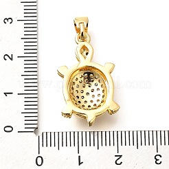 Латунные микро проложить кубического циркония подвески&nbsp;KK-G519-18G-04