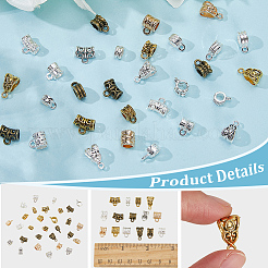 1 комплект трубчатых скоб из цинкового сплава&nbsp;FIND-SC0019-15