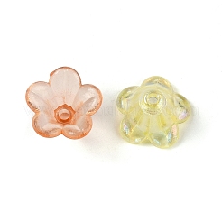 Шапочка из акриловых бусин с покрытием ab&nbsp;OACR-B025-02A