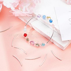 Бисера латунной трубки&nbsp;KK-AR0001-81S