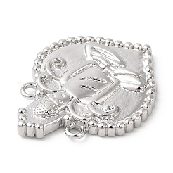 Экологически чистые подвески из латуни с гальваническим покрытием&nbsp;KK-R143-18P