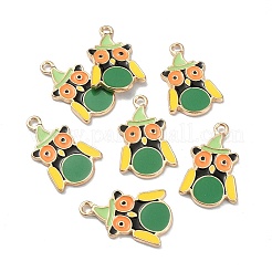 Подвески из эмалевого сплава легкого золота&nbsp;ENAM-P247-18KCG