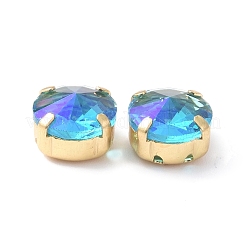 Эффект лунного света плоский круглый шить на стразах&nbsp;RGLA-G018-01A-01