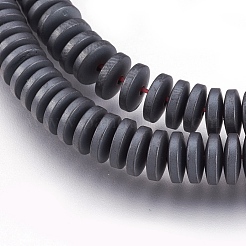 Немагнитные синтетический гематит бисер пряди&nbsp;G-I208-03F-A-6x2mm