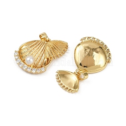 Латунные микро проложить кубического циркония подвески&nbsp;KK-C093-06G