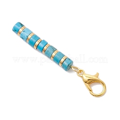 7 шт. подвесные украшения из смешанных натуральных и синтетических камней&nbsp;HJEW-JM03689