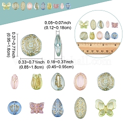 100 г прозрачных акриловых бусин&nbsp;OACR-FS0002-01