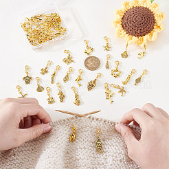 48 шт. 24 стильных подвесных украшений из сплава&nbsp;HJEW-PH02119