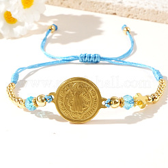 Регулируемые браслеты из латуни&nbsp;DA0687