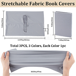 Обложки для книг из эластичной ткани&nbsp;AJEW-CP0008-68D