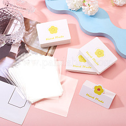 100 шт. прямоугольных прозрачных полипропиленовых целлофановых пакетов&nbsp;CDIS-TA0001-37A