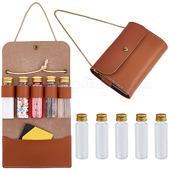 Сумки для хранения специй из искусственной кожи для кемпинга&nbsp;ABAG-WH20005-44A