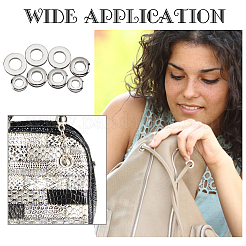 18 шт. 3-х стильная фурнитура для люверсов из сплава&nbsp;FIND-WR0006-18P