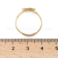 Регулируемое кольцо из латуни&nbsp;KK-K414-05A-G