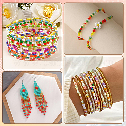 3000шт стеклянный бисер&nbsp;SEED-PA0001-04A-02