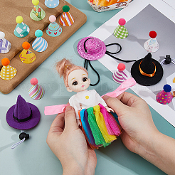 День рождения шляпа бумага торт вставка открытка украшение&nbsp;DIY-FH0010-01