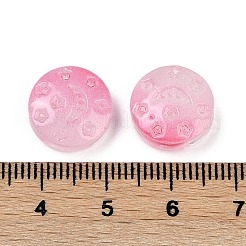 Прозрачные стеклянные бусины&nbsp;DGLA-E004-09M