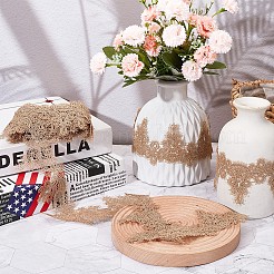 Кружевная бирюзовая лента&nbsp;OCOR-GF0002-75