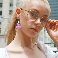 24 шт. 2 стиля непрозрачные акриловые бусины и акриловые бусины с УФ-покрытием&nbsp;SACR-TA0001-27