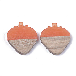 Подвески из смолы и дерева&nbsp;RESI-S358-42A