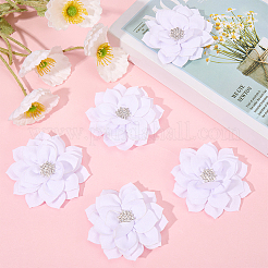 Аксессуары для украшений из полиэстера и стразов&nbsp;DIY-WH20063-015D