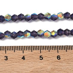 Гальванизируйте прозрачное стекло бисер нитей&nbsp;EGLA-K015-18P