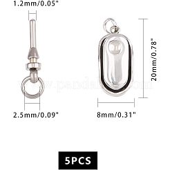 Застежки-коробки из нержавеющей стали 304&nbsp;STAS-UN0005-15P