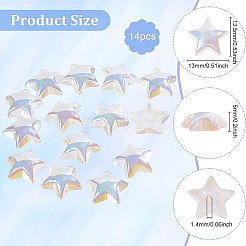 Пластиковые бусины abs&nbsp;FIND-BC0003-04