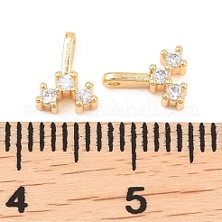 Латунные микро проложить кубического циркония подвески&nbsp;KK-H538-19C-G