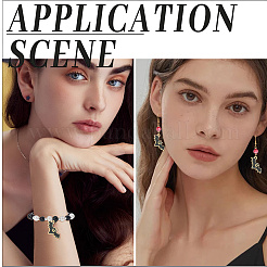 40 шт. подвески из сплава с легким золотым покрытием&nbsp;ENAM-SC0006-89