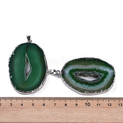 Естественно агат большие кулоны&nbsp;KK-F868-29P-05