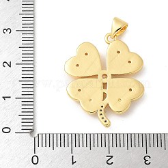 Латунные микро проложить кубического циркония подвески&nbsp;KK-U053-23G