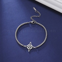 Браслеты из нержавеющей стали 304 «Ведьмин узел»&nbsp;FS-WG5CE25-01