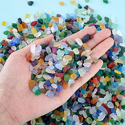 450 г матовых стеклянных бусин&nbsp;FGLA-PH0001-12