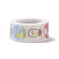 8 узор на пасхальную тематику самоклеющиеся рулоны бумажных наклеек&nbsp;DIY-C060-03K