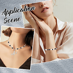 Круглый непрозрачные акриловые бусины&nbsp;MACR-SP0001-27B-01