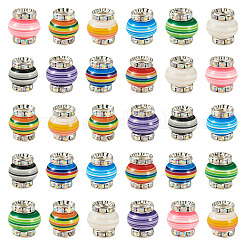 60 шт. латунные бусины из смолы&nbsp;KK-TA0002-96