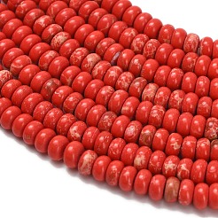 Синтетические имперские нитки из бисера яшмы&nbsp;G-Z110-B04-2x4mm-05