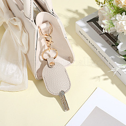 Брелок из искусственной кожи&nbsp;KEYC-WH20011-05KCG-C