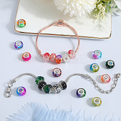 160 шт. 16 цвета смолы европейские бусины&nbsp;DIY-SC0026-25