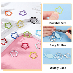 192 шт. 12-х цветные железные соединительные кольца&nbsp;IFIN-PH0005-18