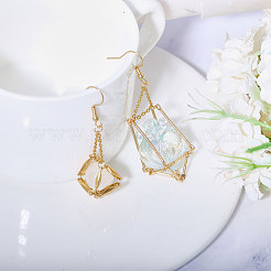 6 пара сережек-колец из нержавеющей стали 304&nbsp;EJEW-CA00001