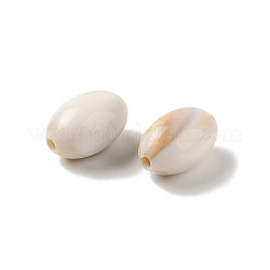 Двухцветные непрозрачные акриловые бусины&nbsp;MACR-M044-10